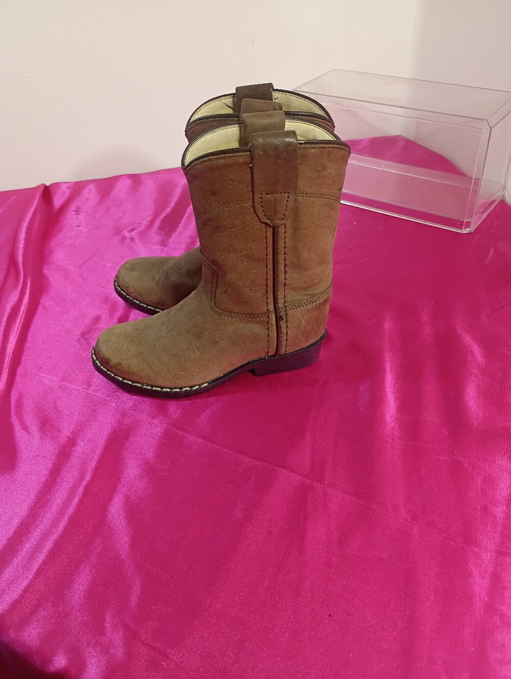 Old West Boys Western Cowboy Boots size 6